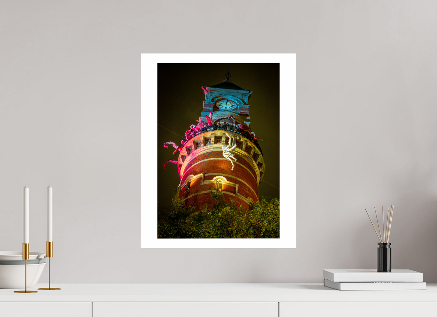 16 x 20″, GVHP 16x20 Color tinted Clocktower #64