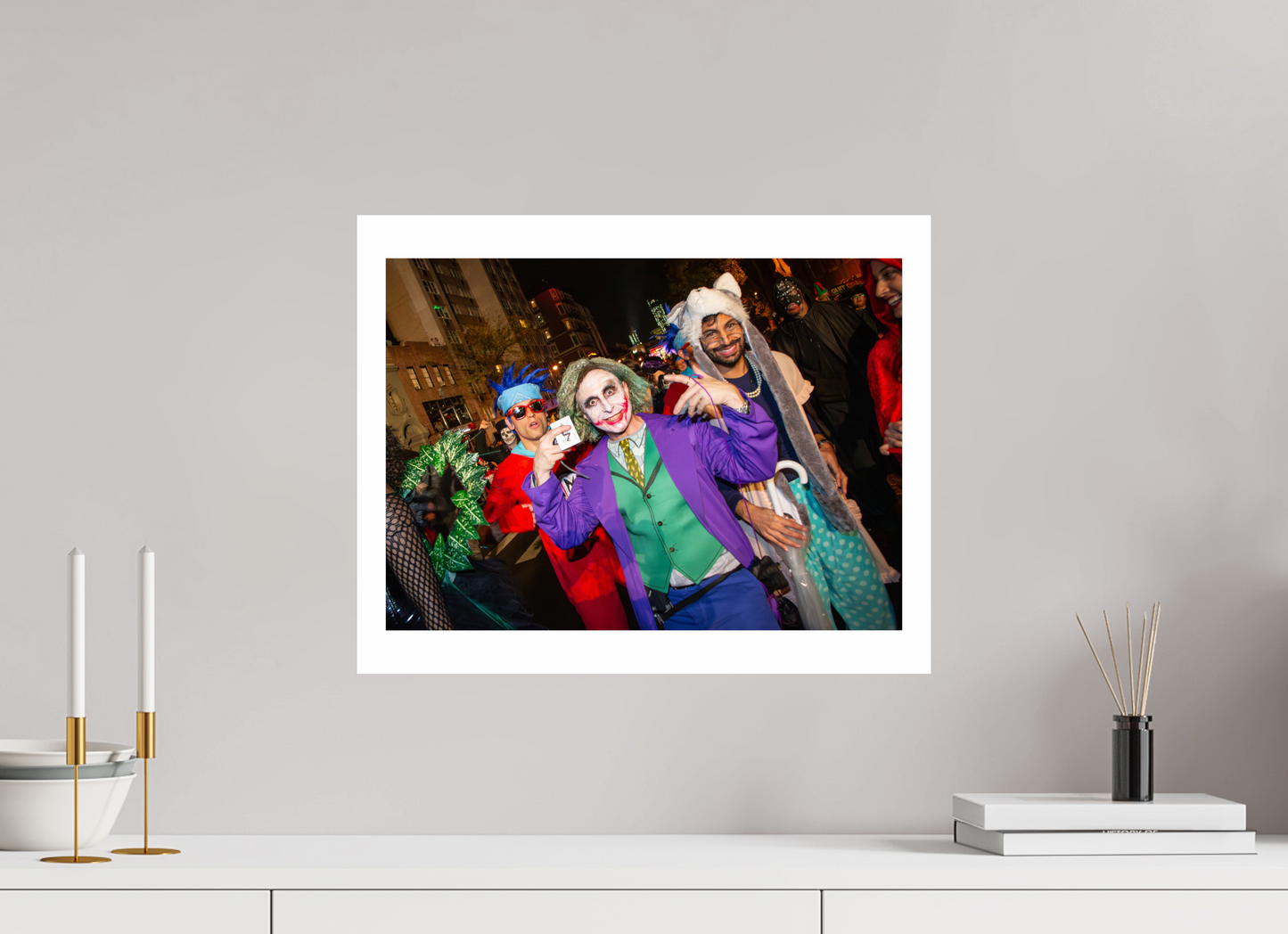 20 x 16″, GVHP 16x20 Color tinted Joker's new friends