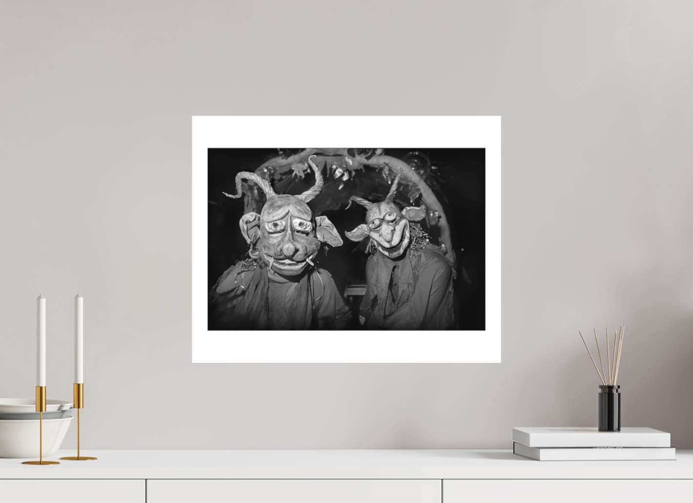 Two Gargoyles