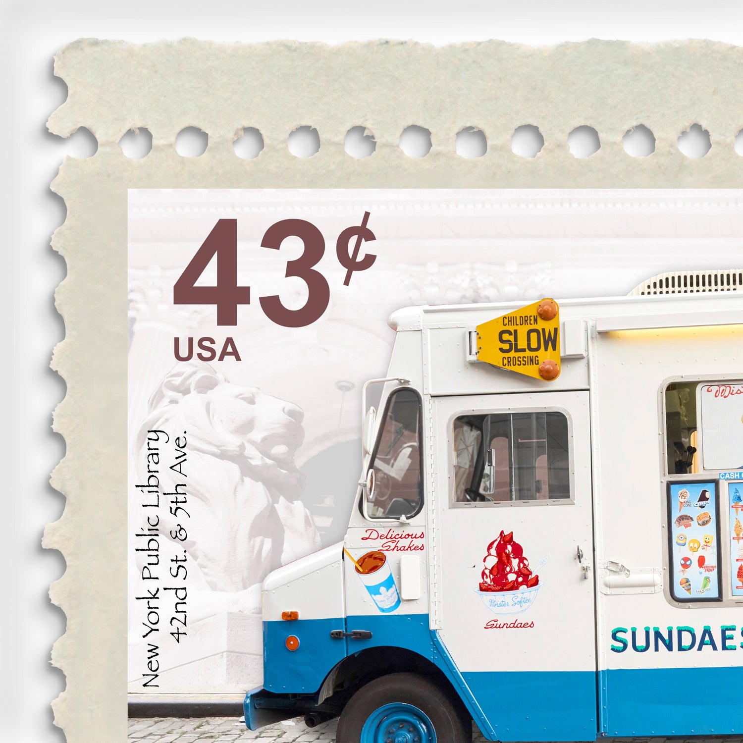 Food Truck Stamps