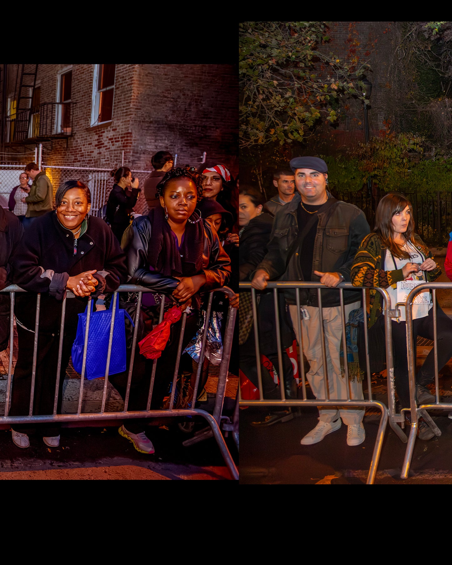 2013 Village Halloween Parade Spectator Panoramic Panel 02