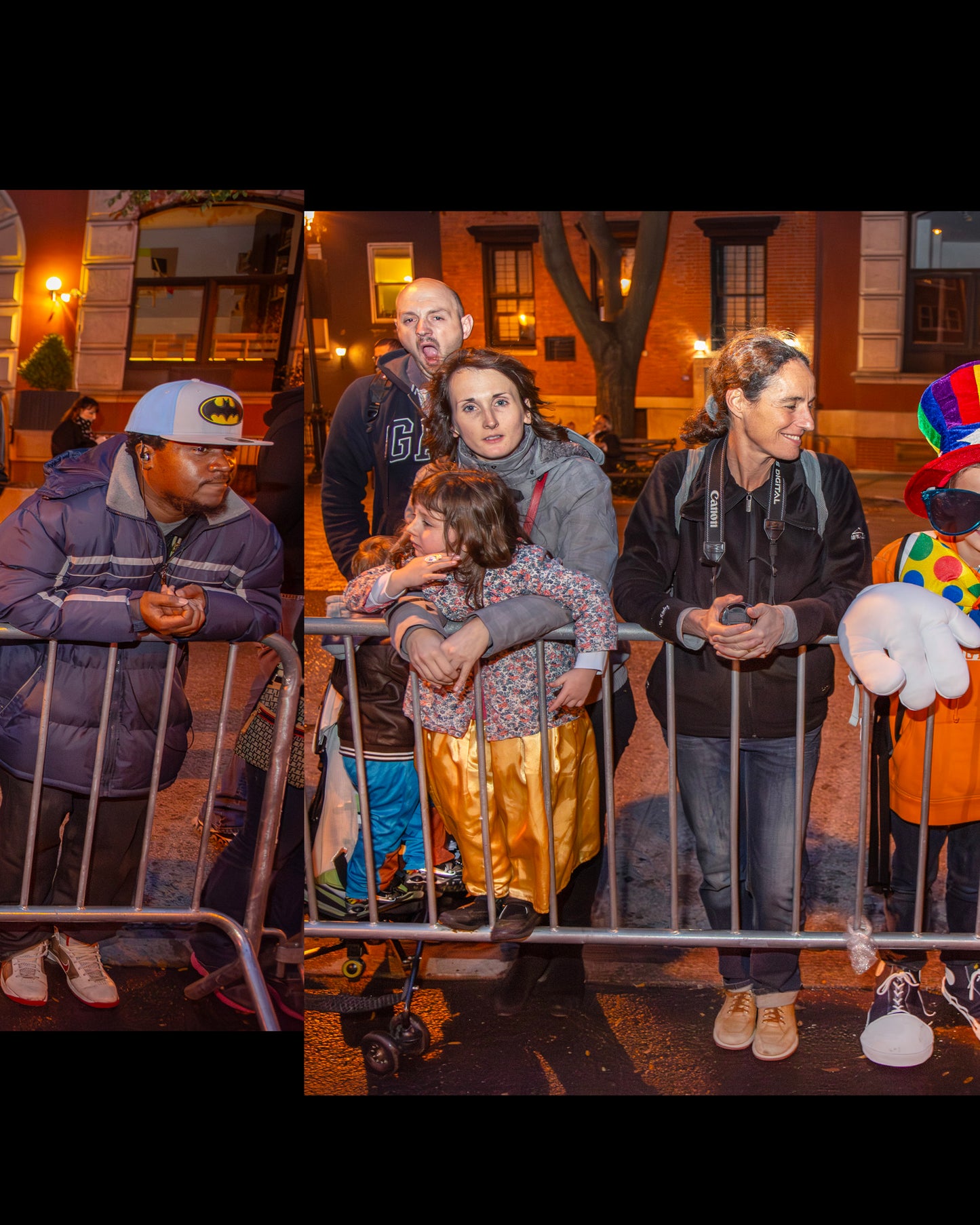 2013 Village Halloween Parade Spectator Panoramic Panel 08