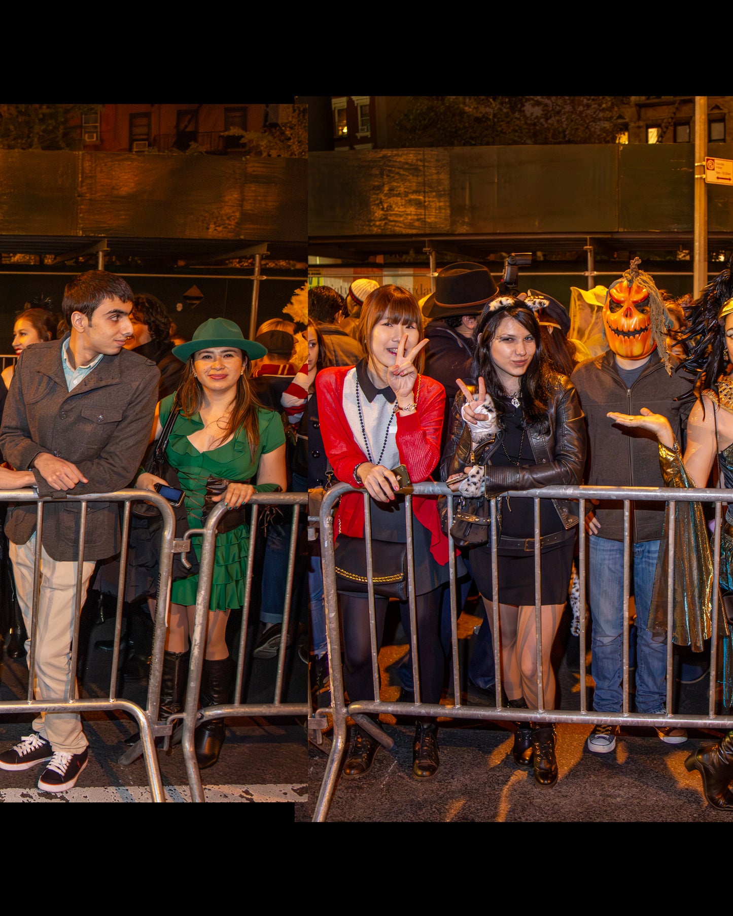 2013 Village Halloween Parade Spectator Panoramic Panel 11
