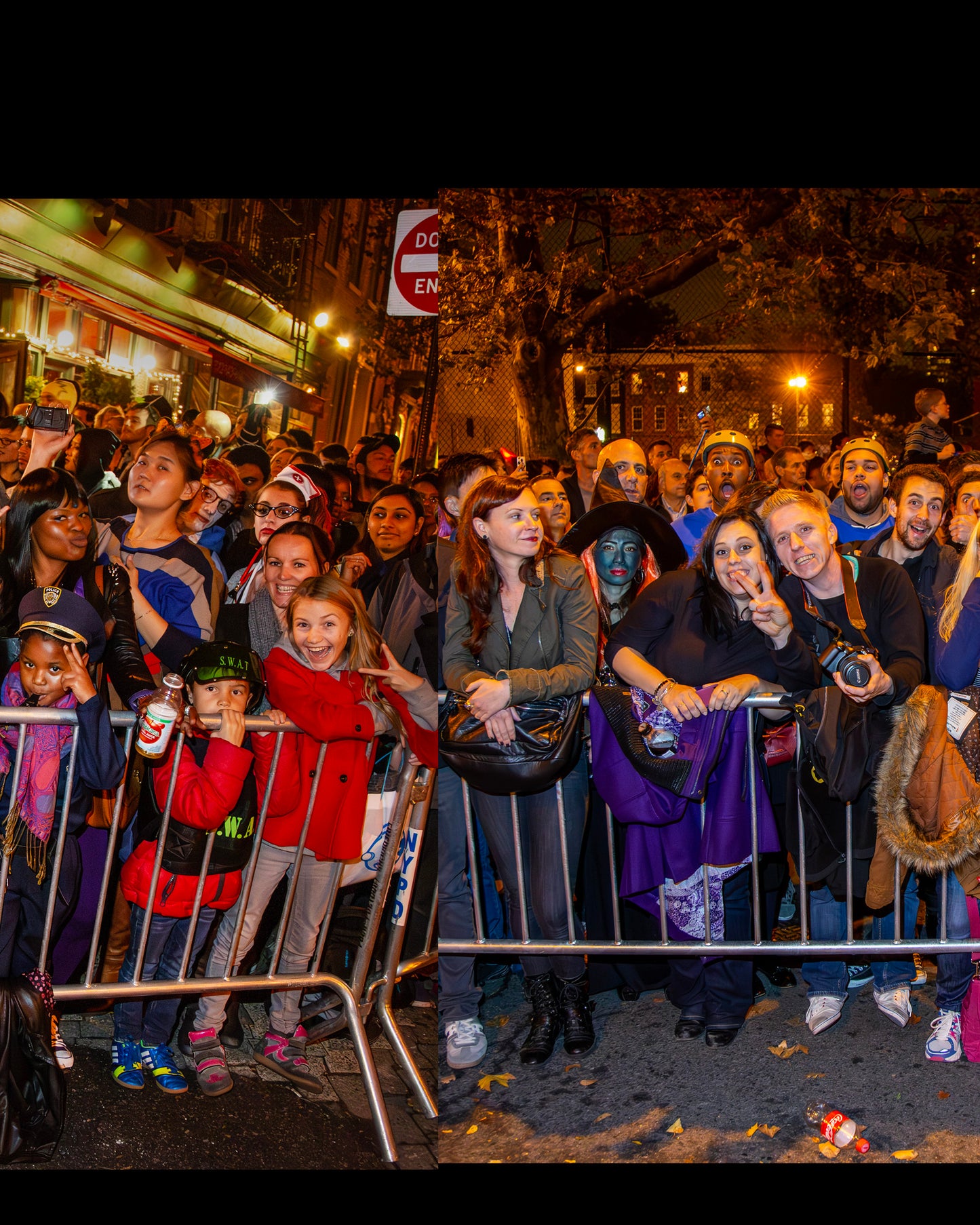 2013 Village Halloween Parade Spectator Panoramic Panel 14