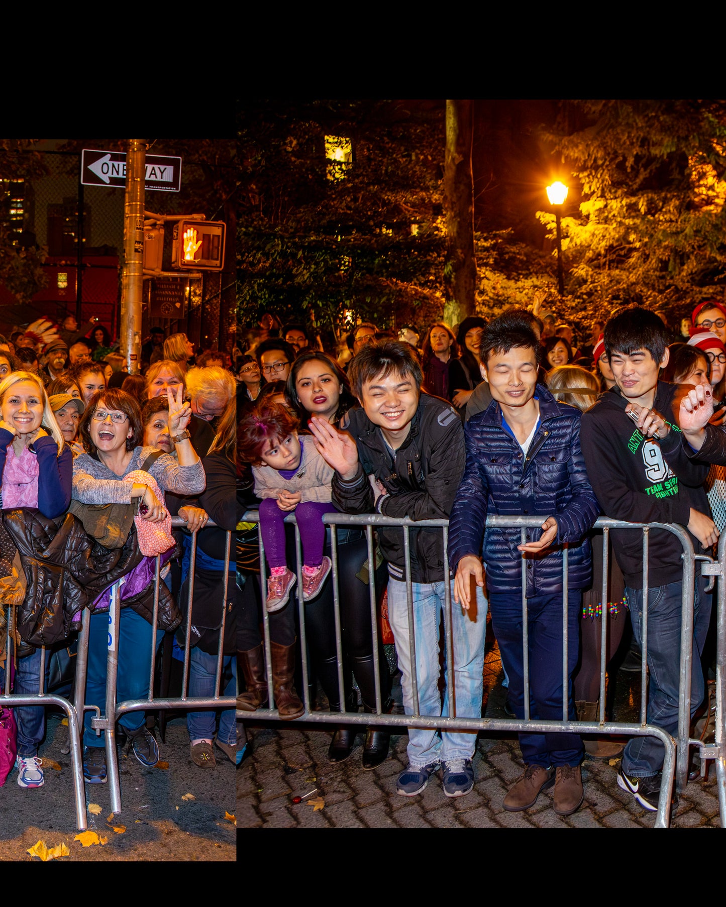 2013 Village Halloween Parade Spectator Panoramic Panel 15