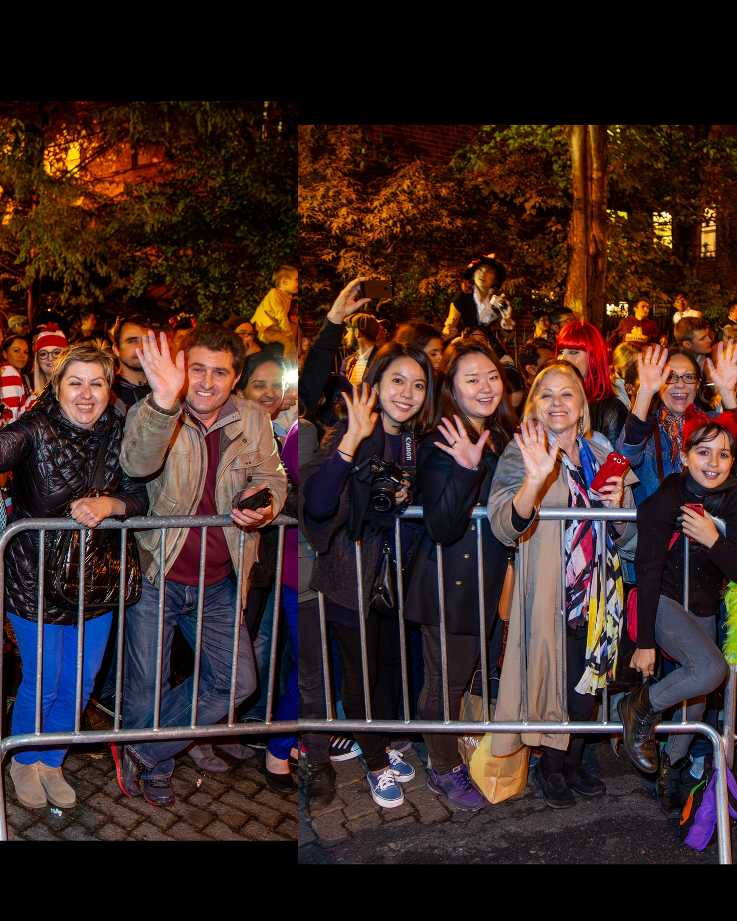 2013 Village Halloween Parade Spectator Panoramic Panel 16