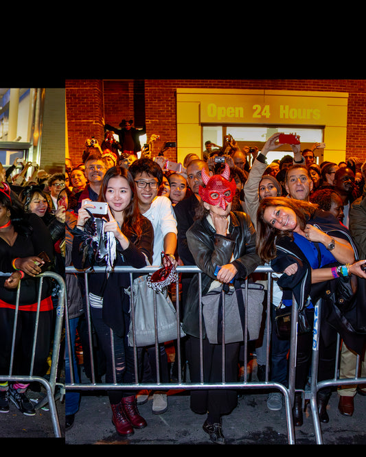 2013 Village Halloween Parade Spectator Panoramic Panel 19