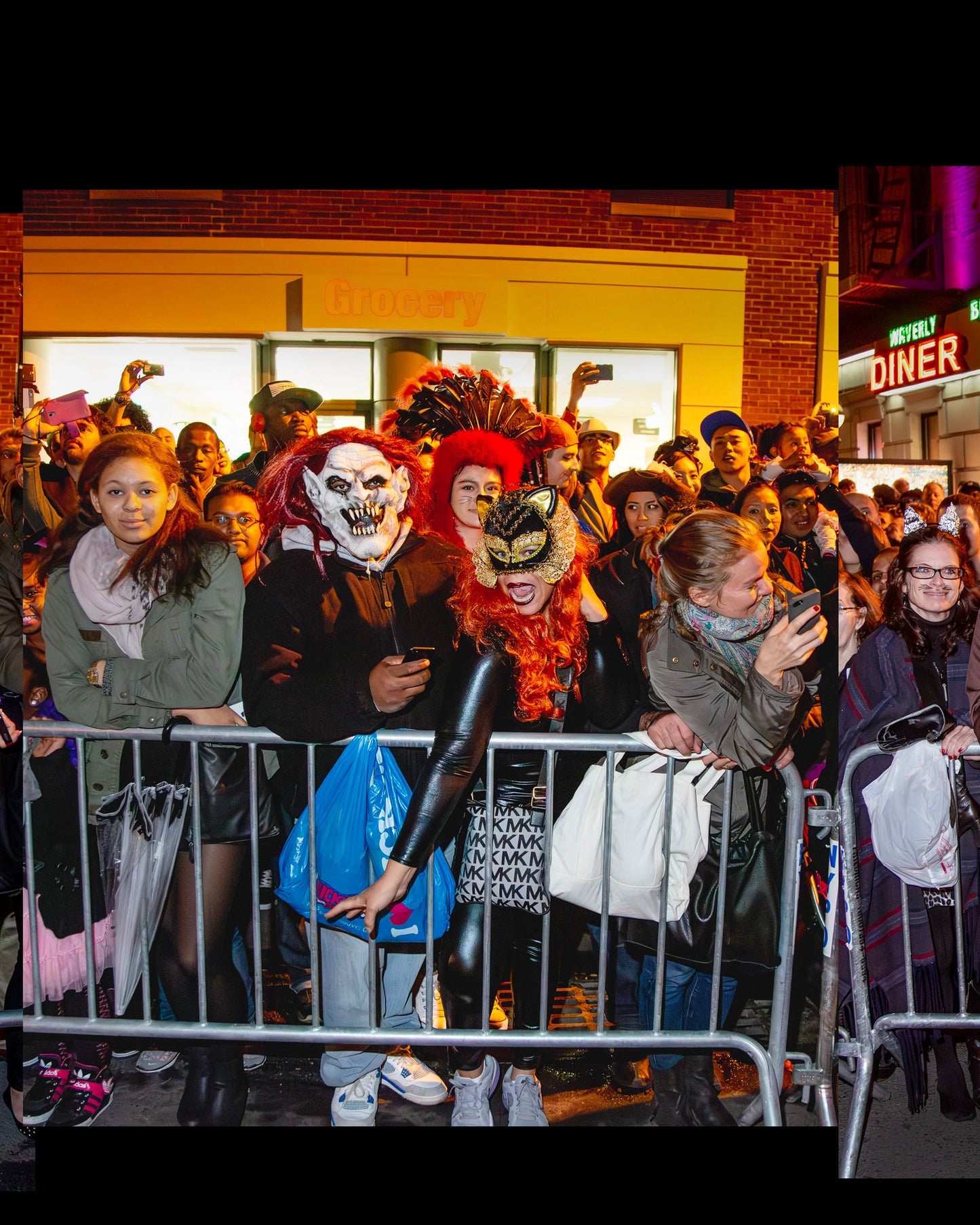 2013 Village Halloween Parade Spectator Panoramic Panel 20