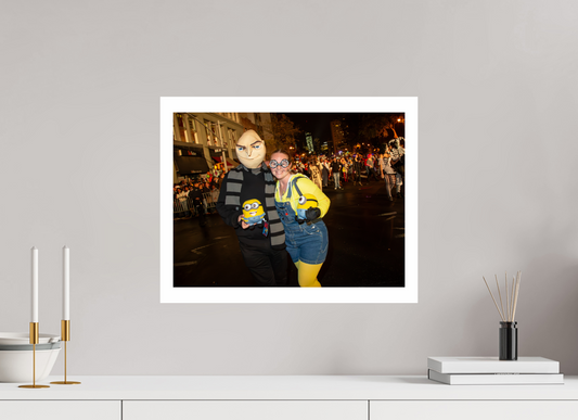 20 x 16″, GVHP 16x20 Color tinted Minion & Gru