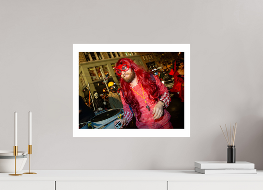 20 x 16″, GVHP 16x20 Color tinted Mr. Red
