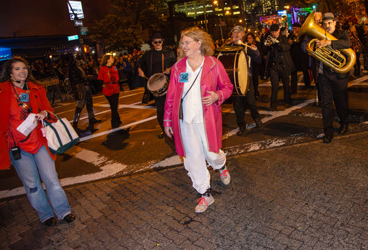 Jeanne Leading the Parade