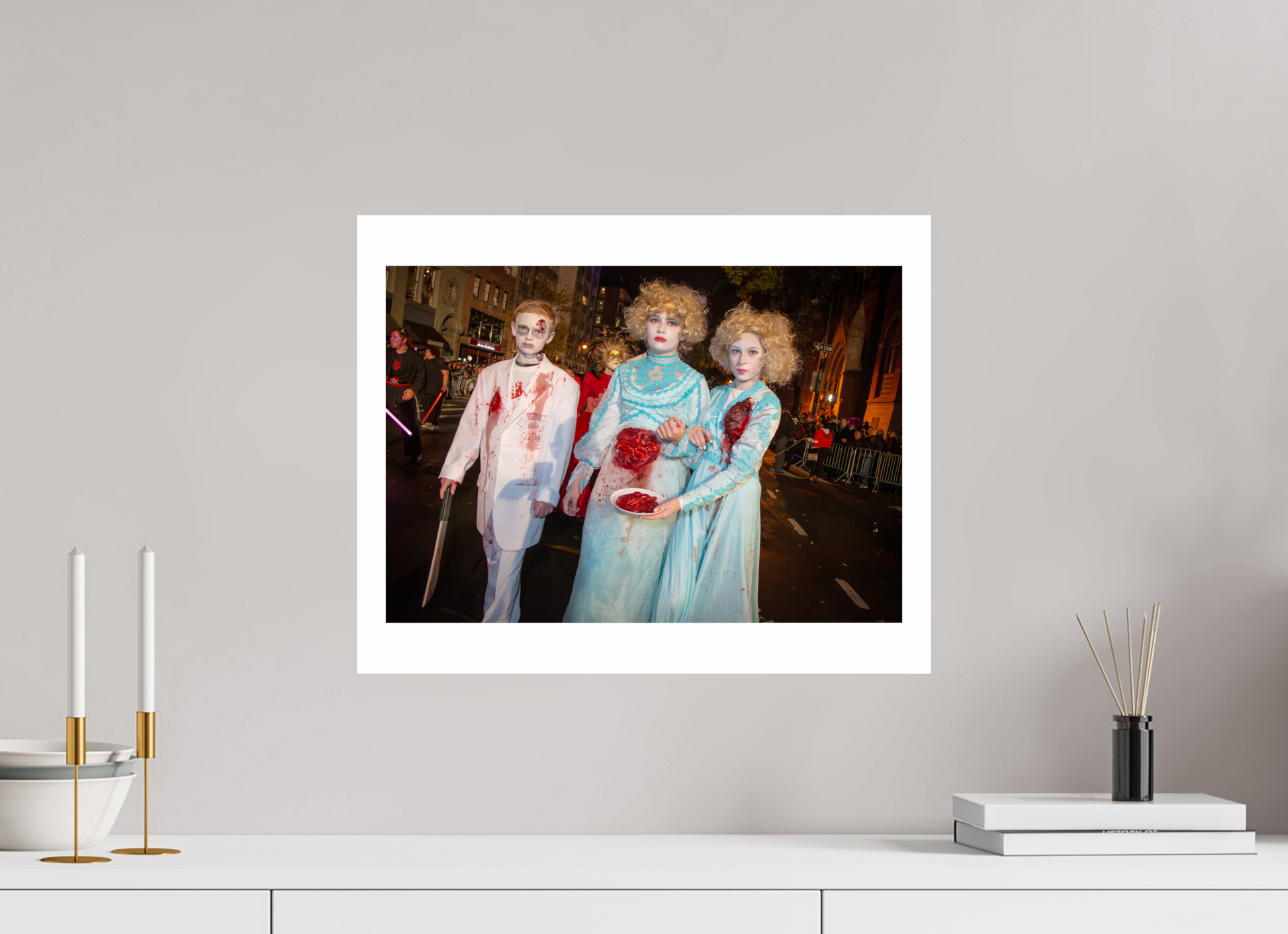 20 x 16″, GVHP 16x20 Color tinted Offal Affair