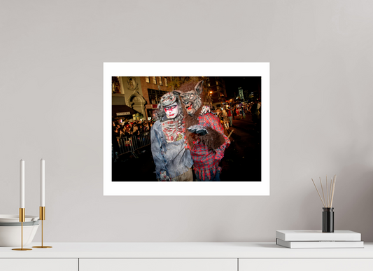20 x 16″, GVHP 16x20 Color tinted Scottish Wolf