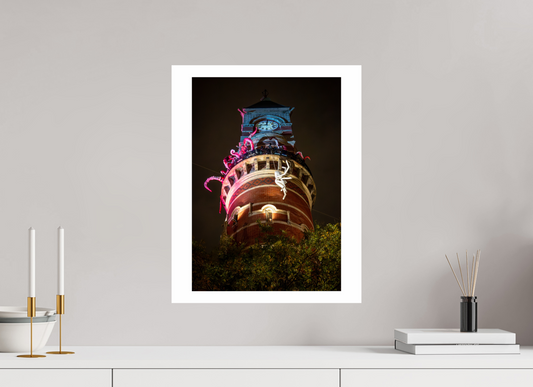 16 x 20″, GVHP 16x20 Color tinted Clocktower #62